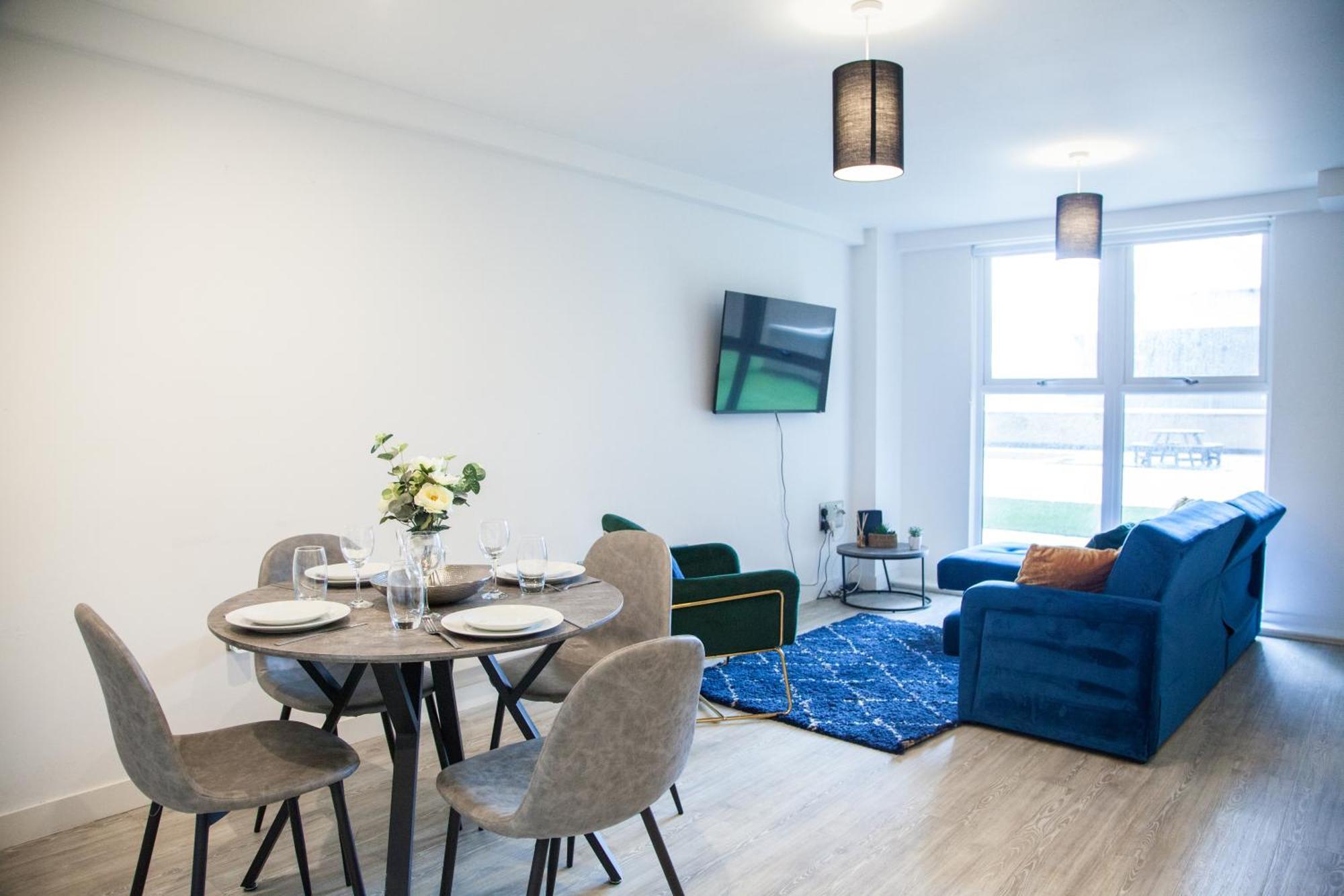 Luxury Lavish City Duplex Apartment Manchester Exteriör bild